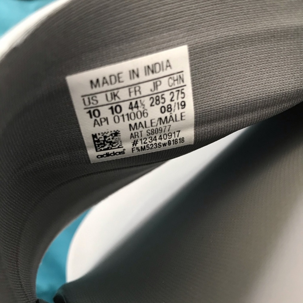 Adidas Adilette comfort slides shoes grey - Picture 6 of 6